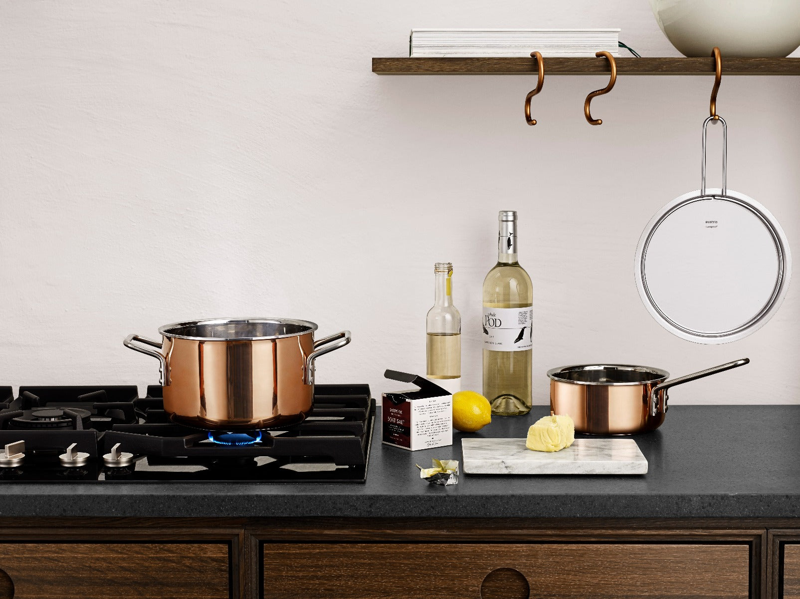 Eva Trio Kasserolle 1,5L 16cm - Kobber - Bahne